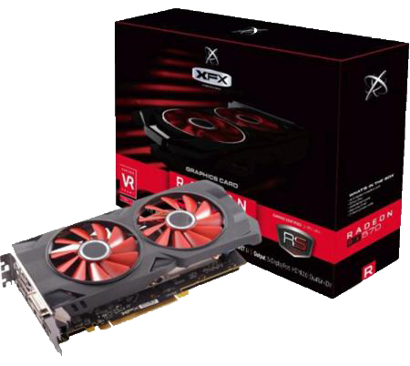 Placa de Video XFX Radeon RX 570 8GB DDR5 RS XXX Edition